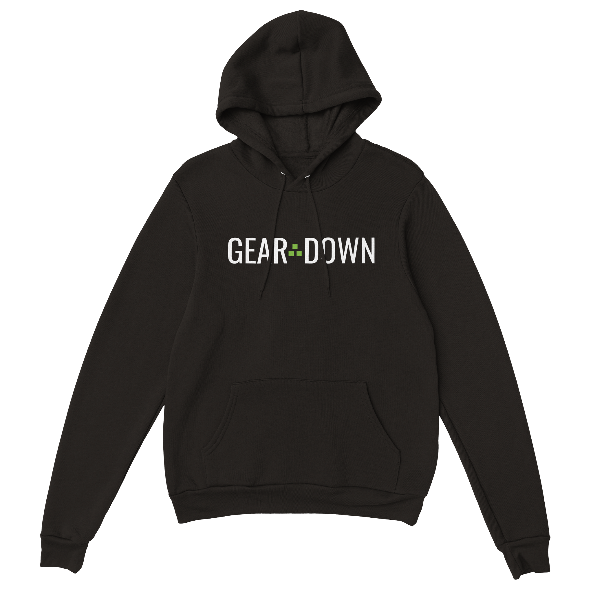 GEAR DOWN 3 GREEN HOODIE