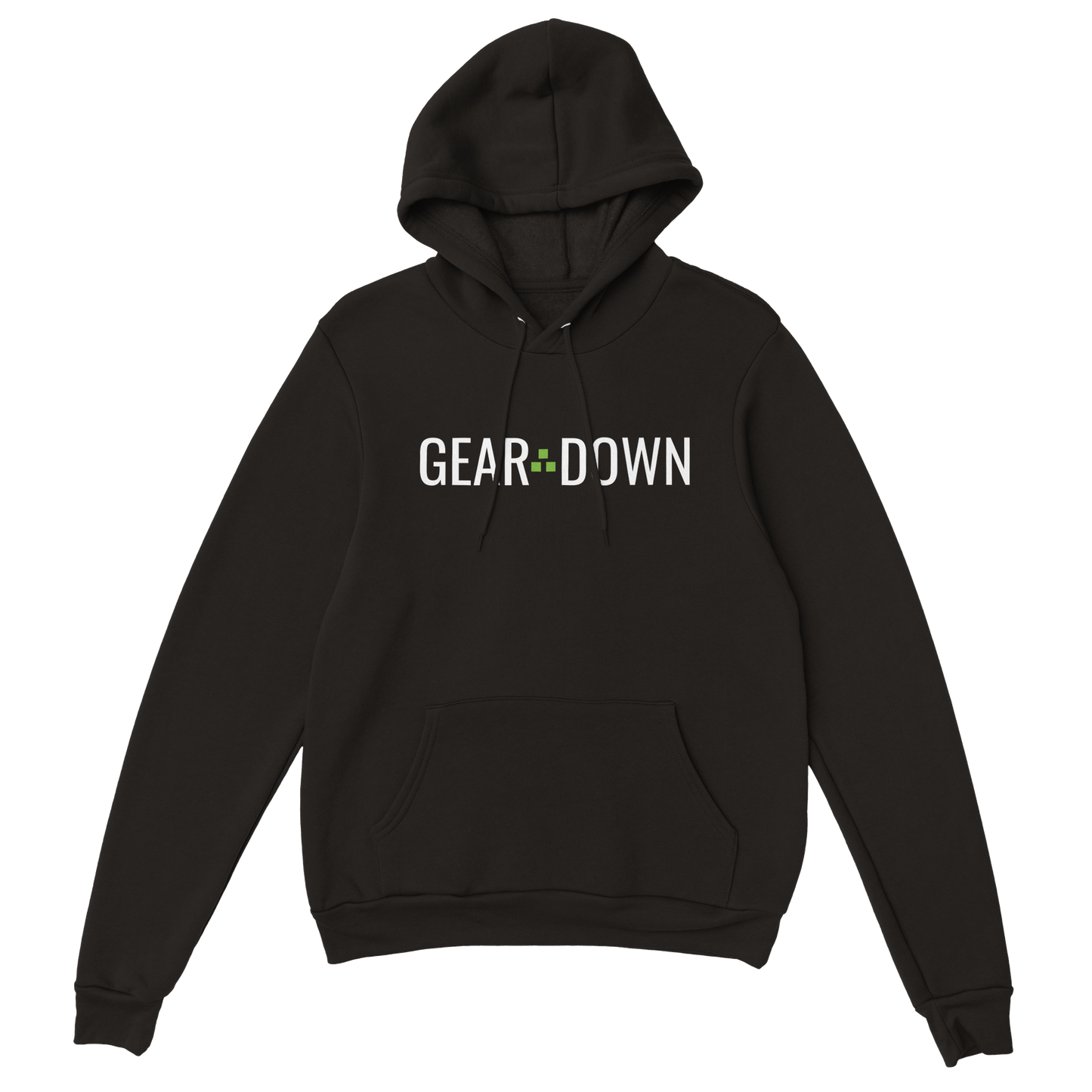 GEAR DOWN 3 GREEN HOODIE